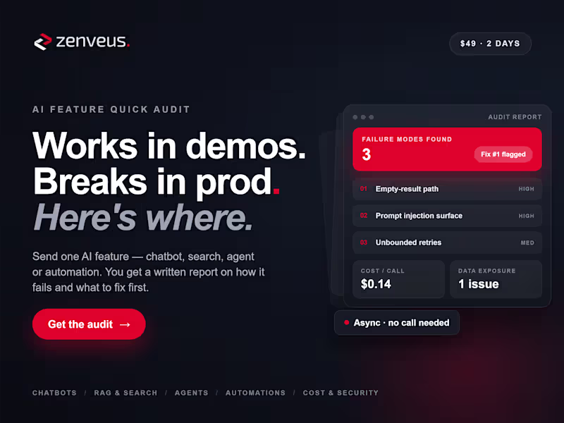 Cover image for AI Feature Quick Audit
