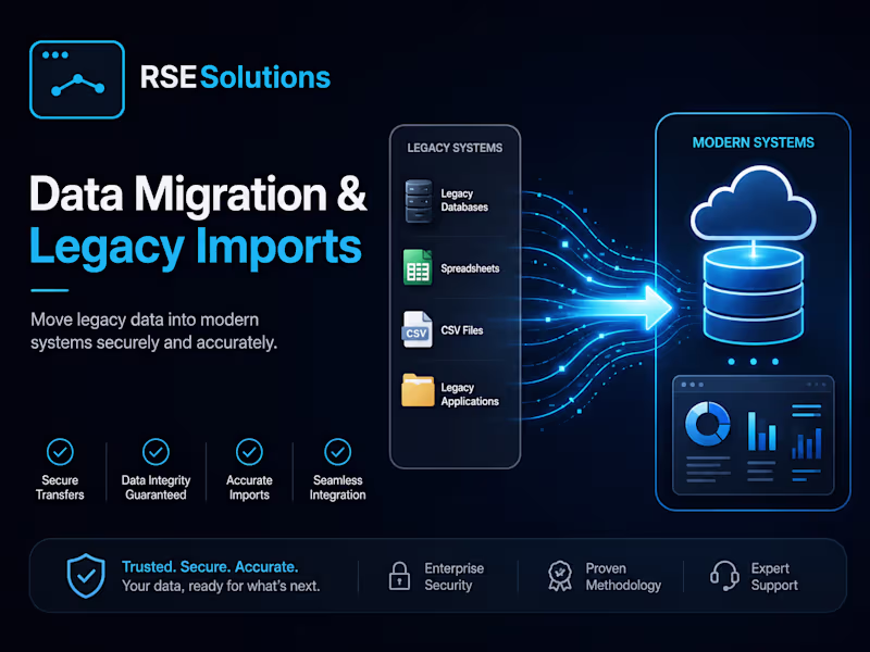 Cover image for Data Migration & Legacy Imports