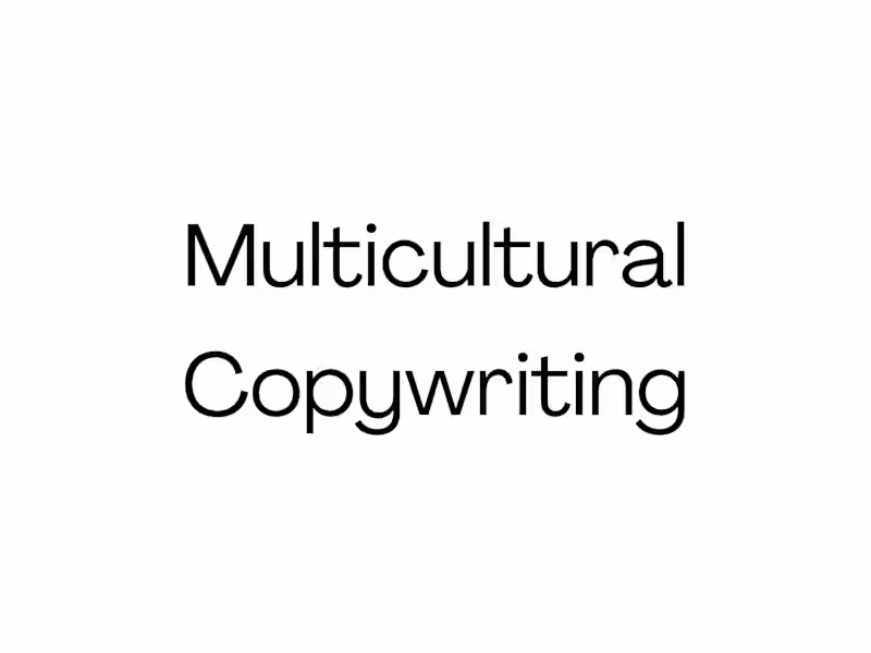 Cover image for Multicultural Copywriting
