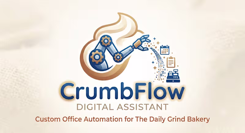 Cover image for CrumbFlow Digital Assistant for The Daily Grind Bakery