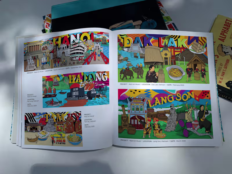 Cover image for Custom Mural Illustrations