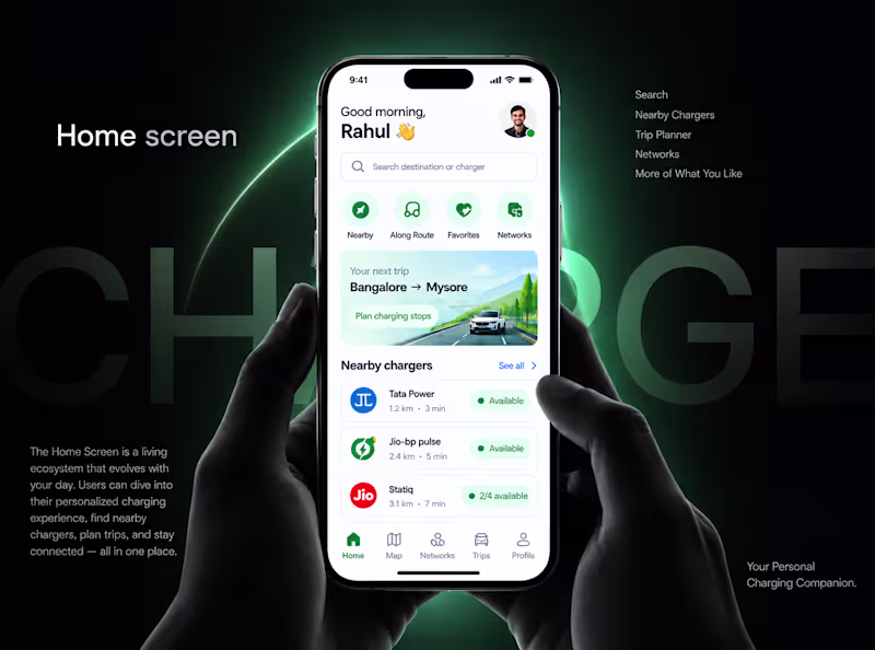 Cover image for OneCharge EV Charging Experience Design