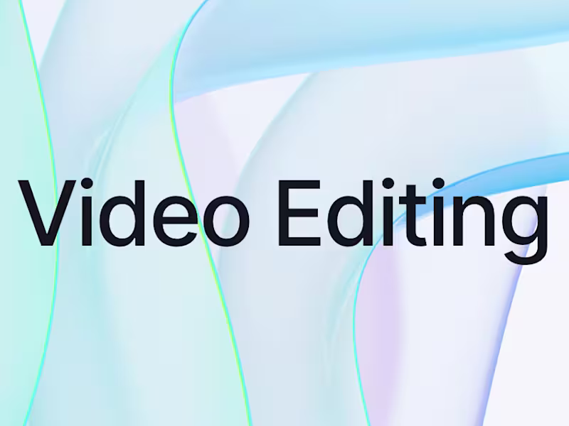 Cover image for Video Editor for Influencer 