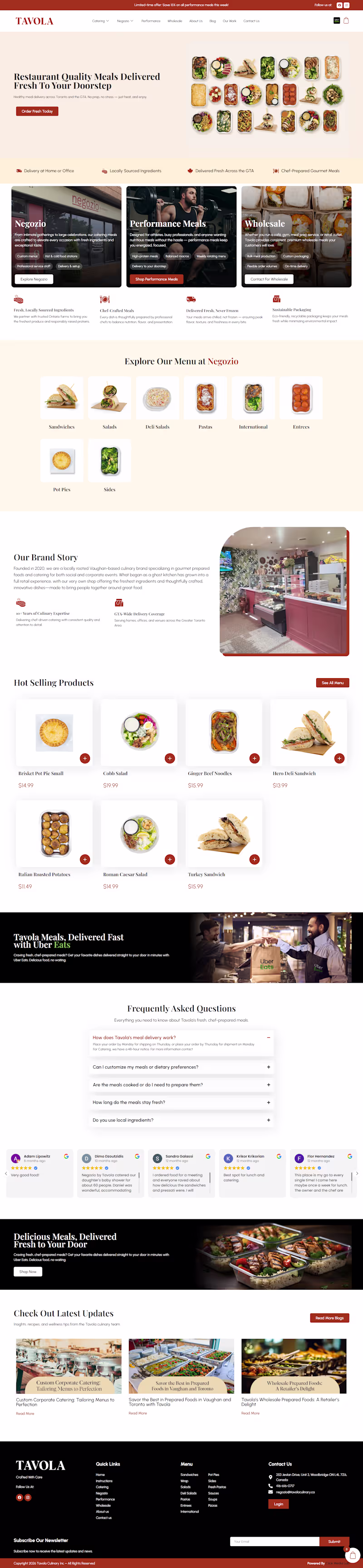 Cover image for Developed Fast Food Website With