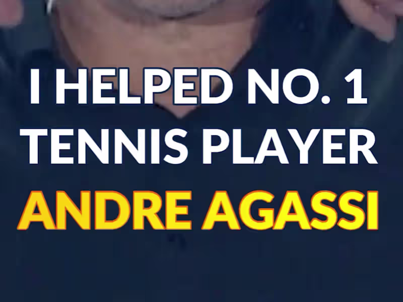 Cover image for He Helped Tennis No. 1 Andre Agassi