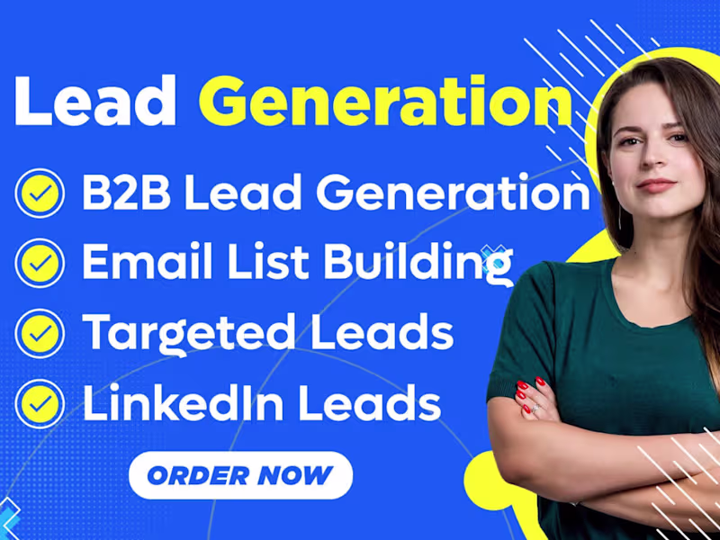 Cover image for B2B Lead Generation for Any Industry