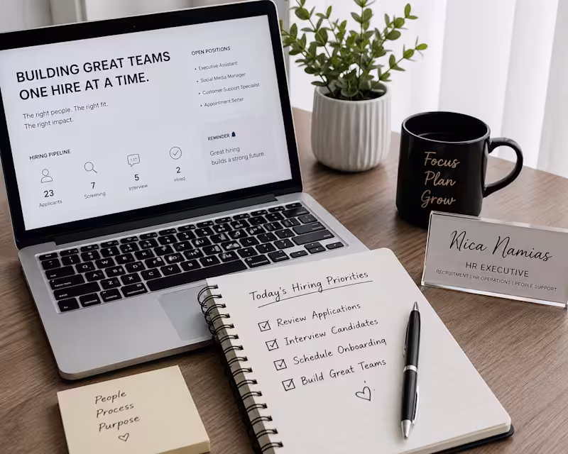 Cover image for  Hiring is more than