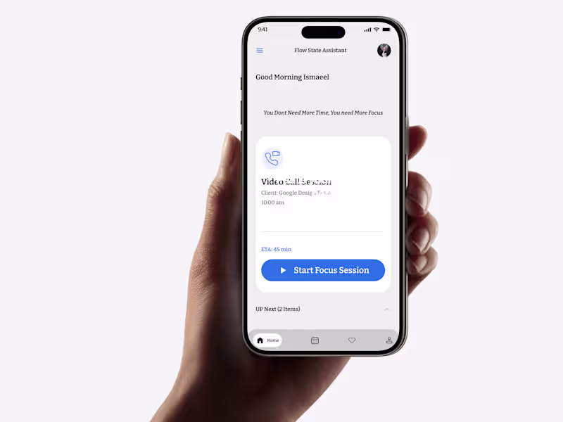 Cover image for Flow State Assistant: A Mobile Productivity Tool
