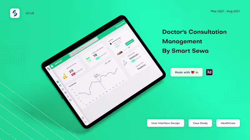 Cover image for SmartSewa DocsApp -UI/UX Traineeship Project