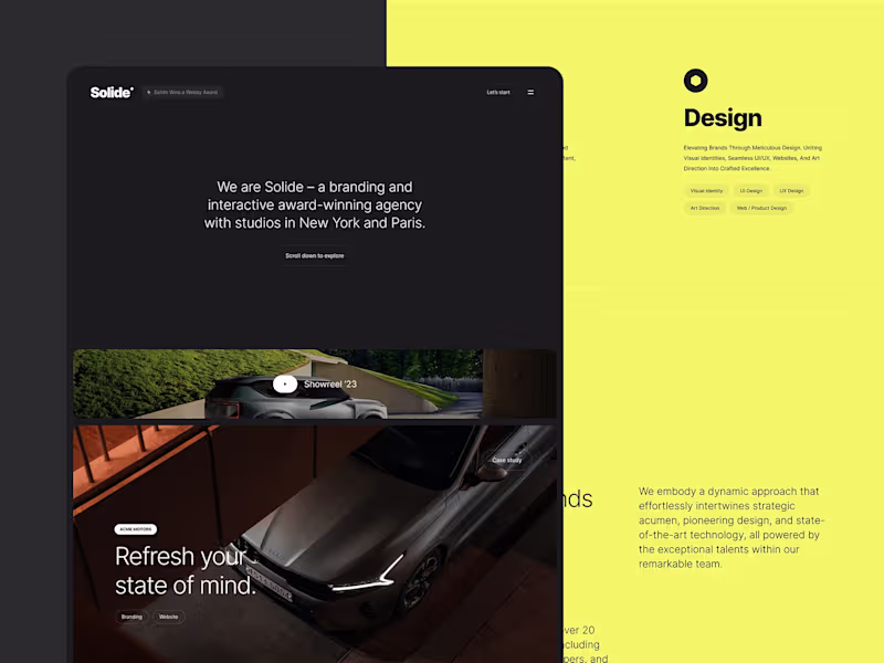 Cover image for Solide – Agency Framer Template