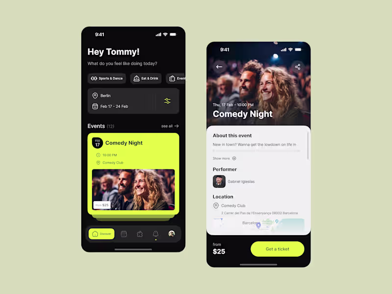 Cover image for Event manager - Mobile app