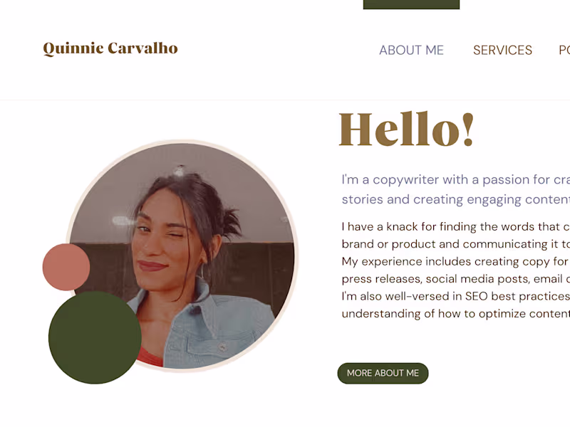 Cover image for Copywriting Portfolio 