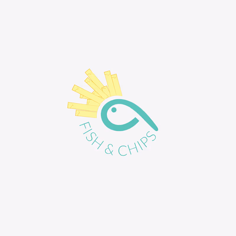 Cover image for Fish & Chip brand identity design.