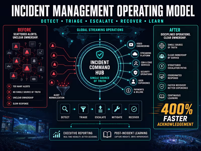 Cover image for Improving Incident Acknowledgement Speed by 400%
