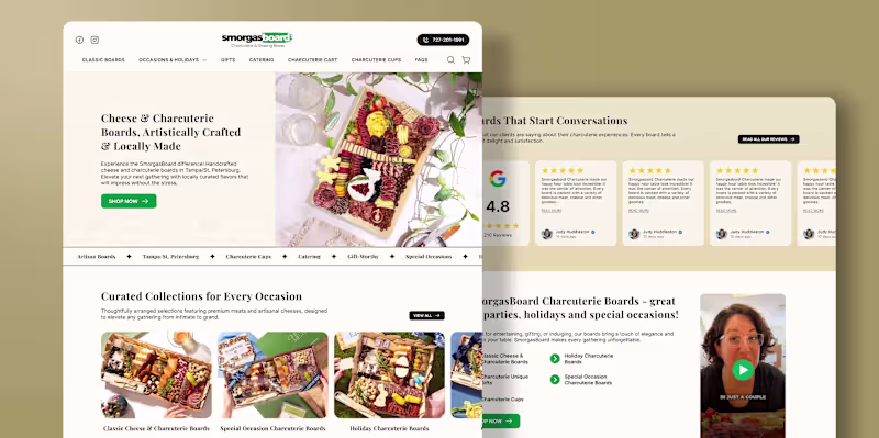 Cover image for Shopify Theme Redesign for Smorgasboard