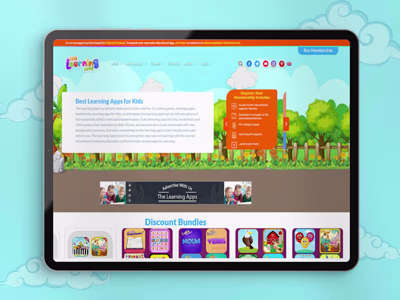 Cover image for Development of Scalable EdTech Platform for Kids