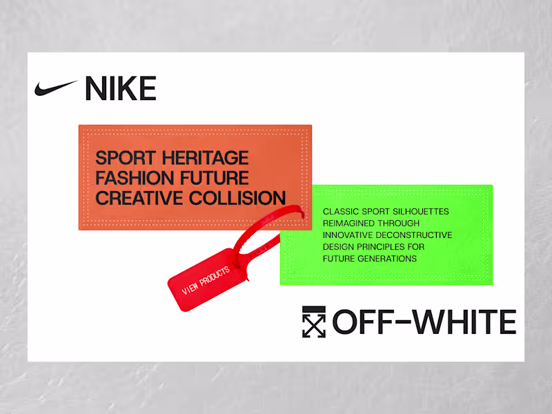 Cover image for Nike x Off-White Concept Project