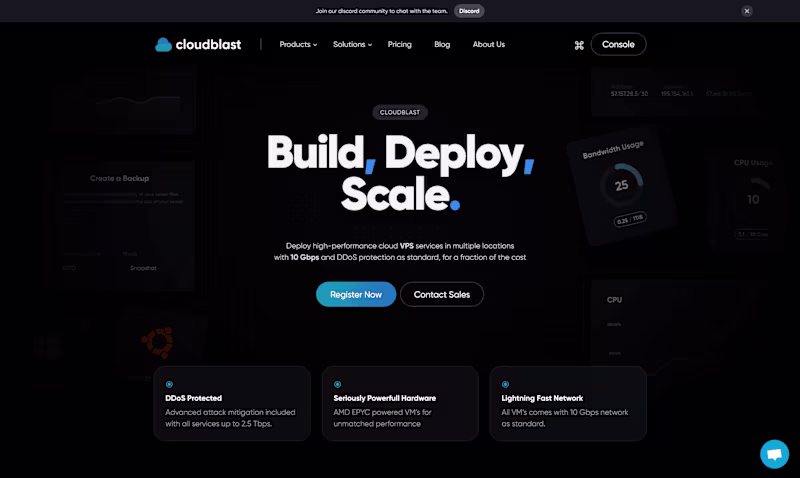 Cover image for Cloud Hosting Website