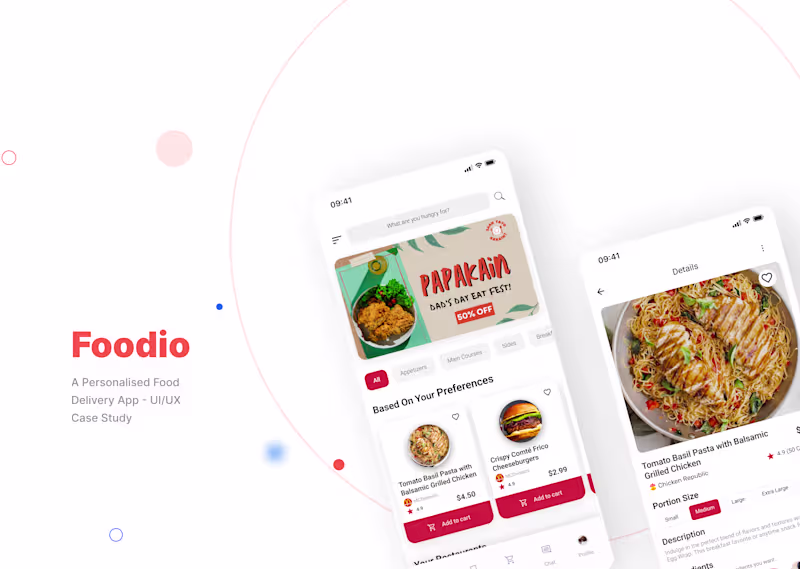 Cover image for Foodio- A Case Study
