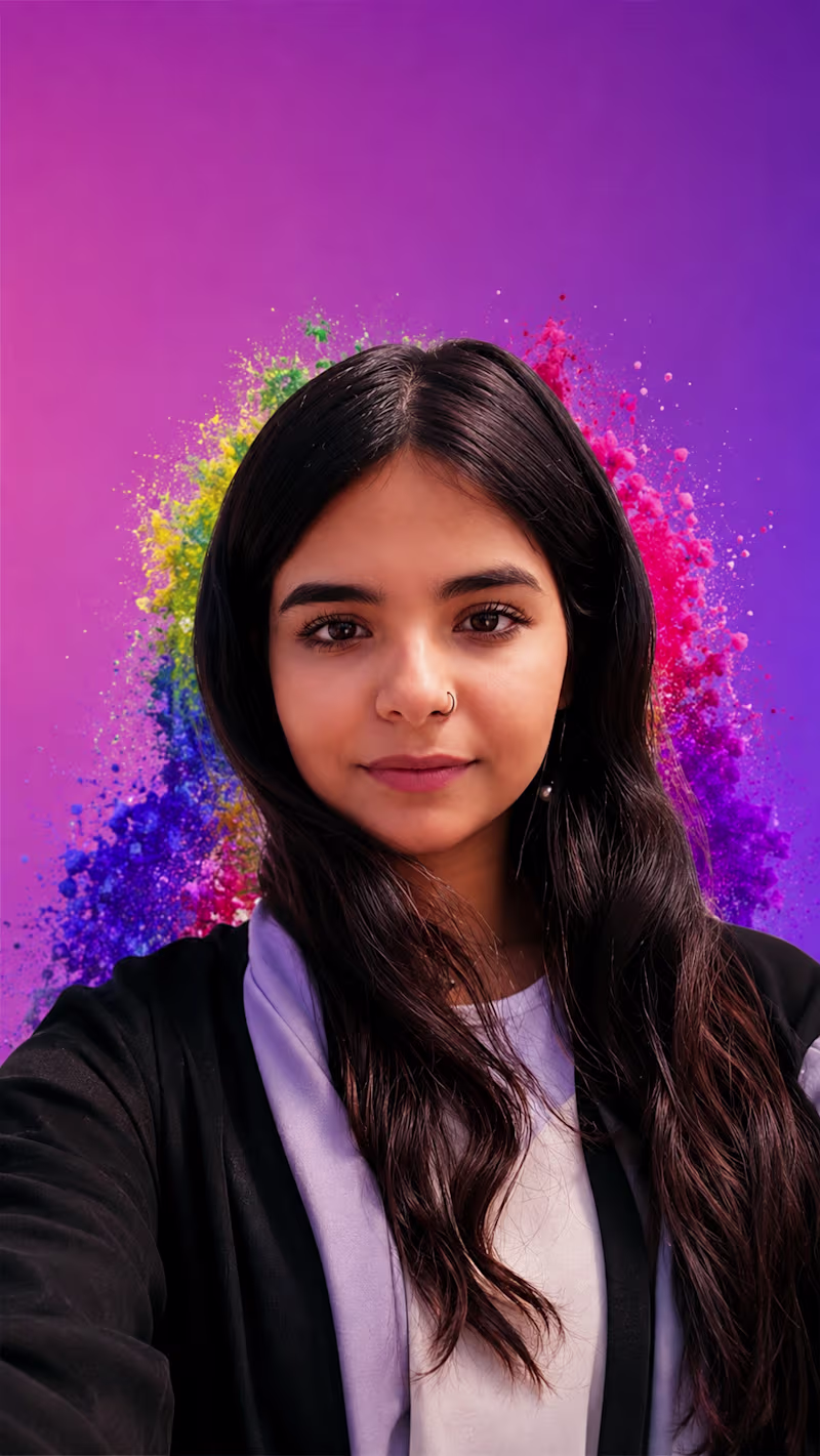 Cover image for Magic Paint Trails Lens 🎨✨
A