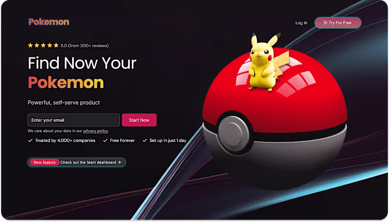 Cover image for Hero Section - Pokèmon