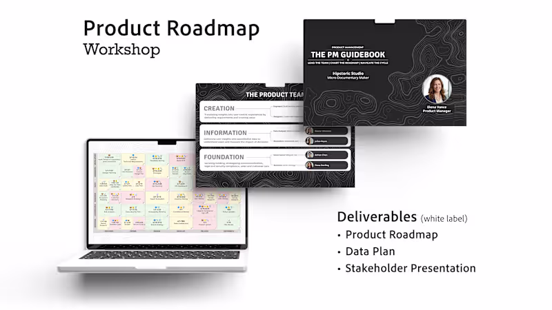 Cover image for Product Roadmap Workshop