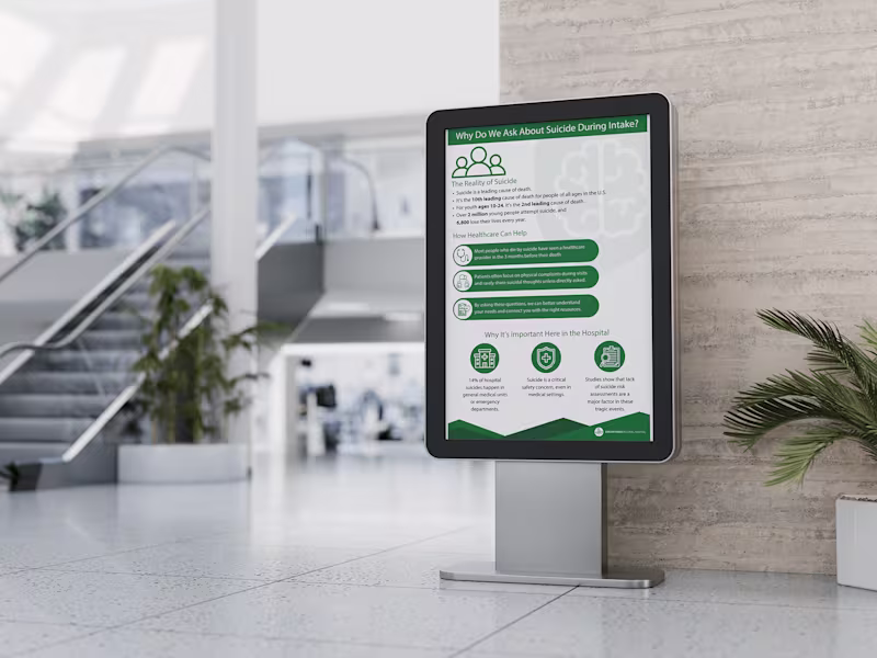 Cover image for Mental Health Screening Poster (SARH)