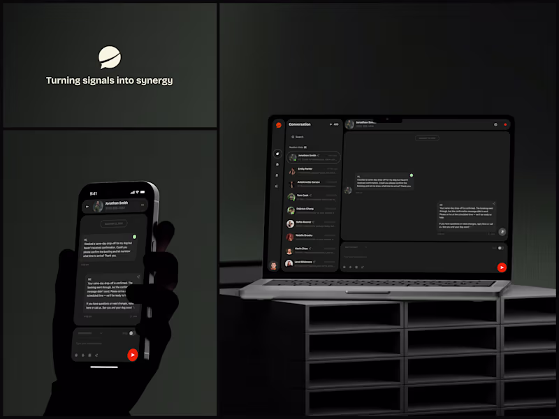 Cover image for Synergy - AI Customer Messaging