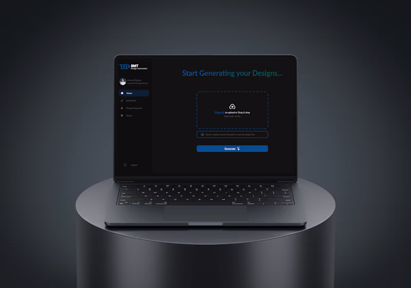 Cover image for Desktop App to Generate Design Files