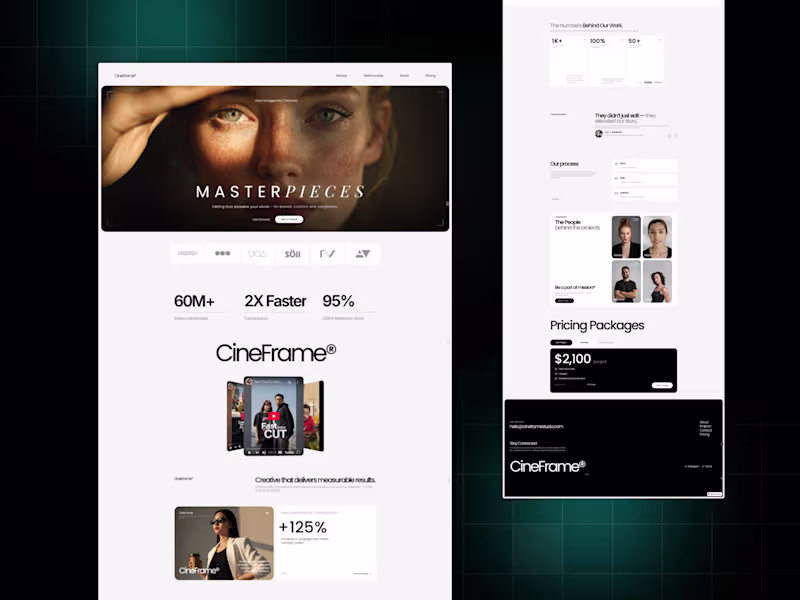 Cover image for Landing Page Develpoment in Framer
