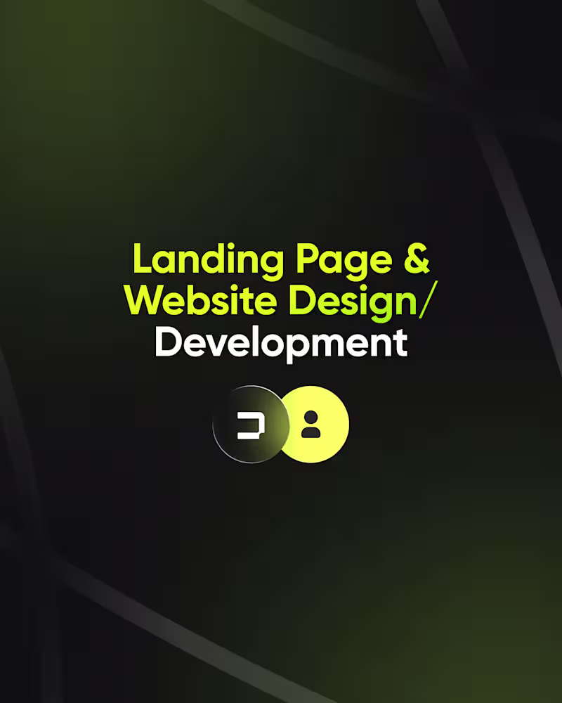 Cover image for Landing Page & Website Design/Development