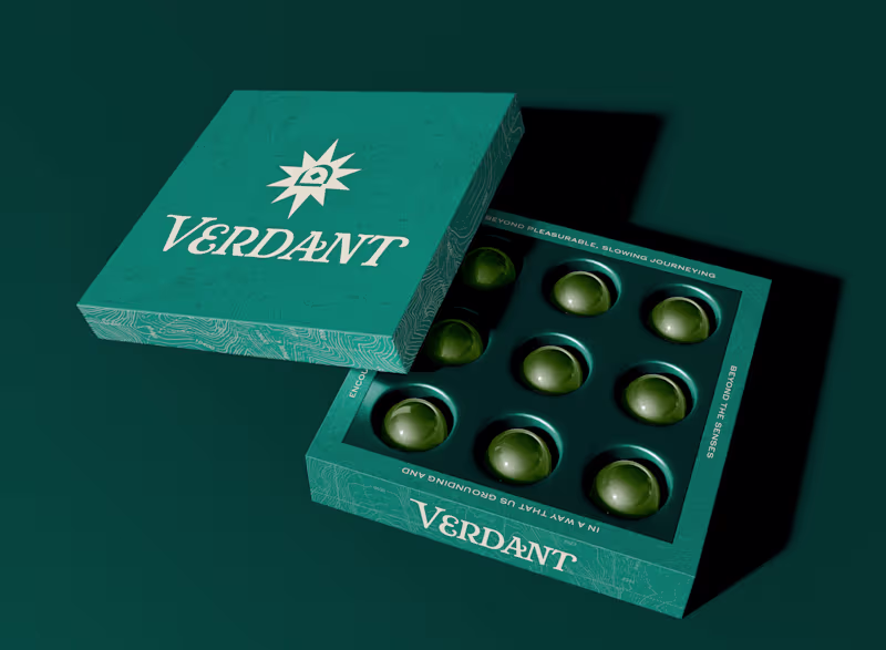 Cover image for Verdant: Visual Identity (Chocolatier)