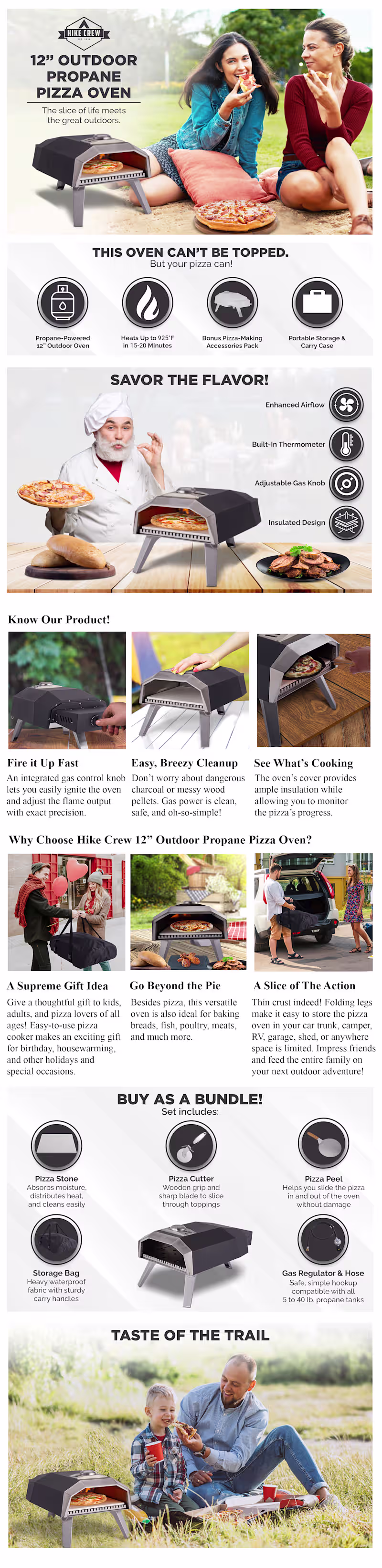 Cover image for I created this outdoor pizza