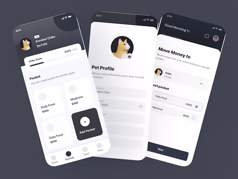 Cover image for #MOBILEAPPUI for PENNY PET