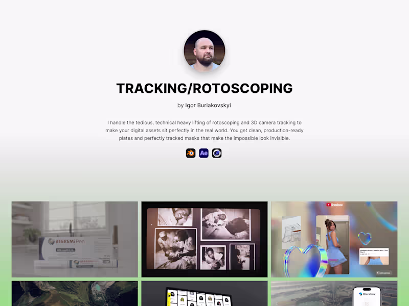 Cover image for Tracking Rotoscoping