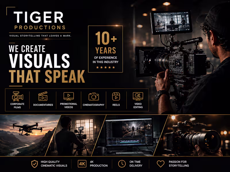 Cover image for Professional Video Production Services