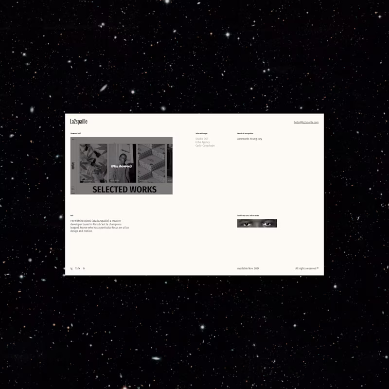 Cover image for Personal Folio