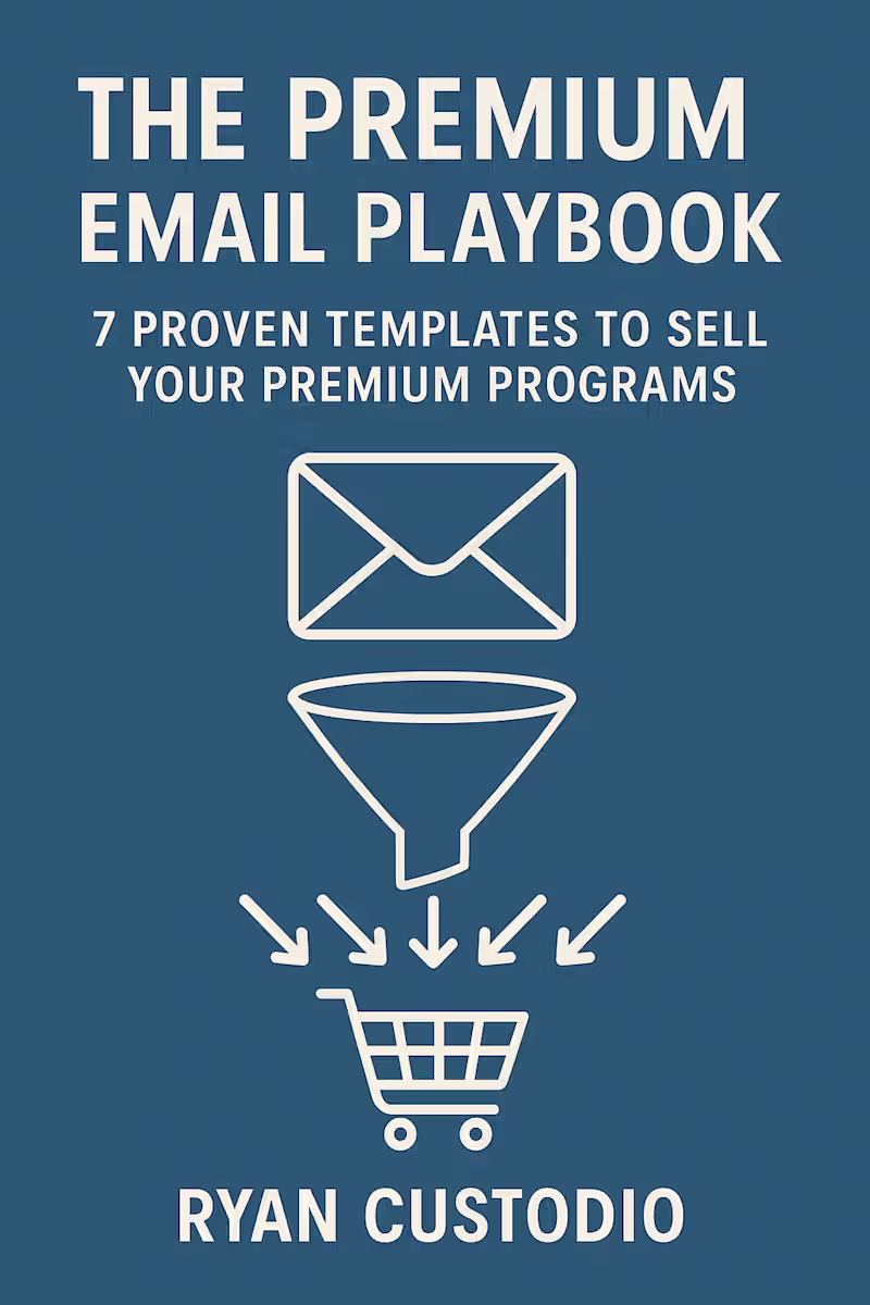 Cover image for The funnel I created for my own email marketing business. 