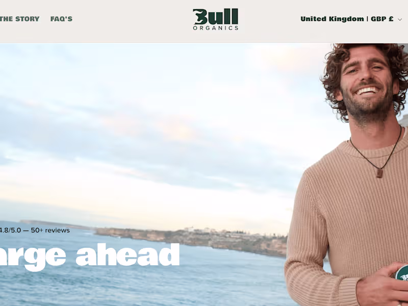 Cover image for Bull Organics