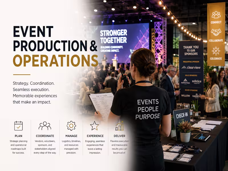 Cover image for Event Production & Operations