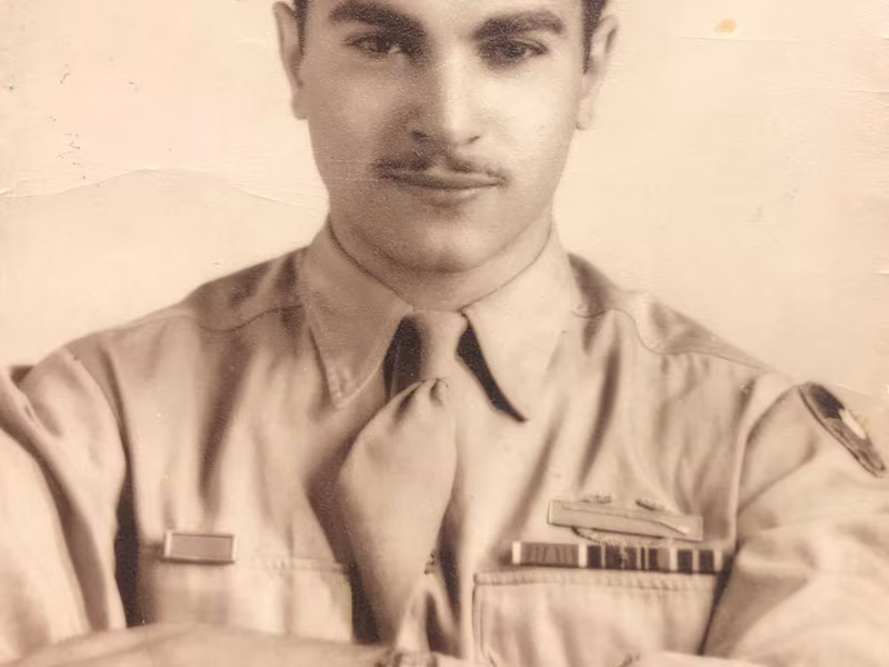 Cover image for Chaldean American and World War II veteran Peter Essa shares hi…