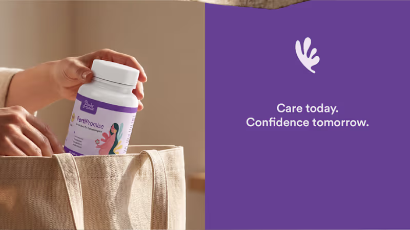Cover image for     FertiPromise | Packaging Design for a Modern Wellness Brand
