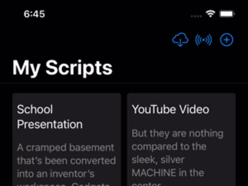 Cover image for Simple Teleprompter