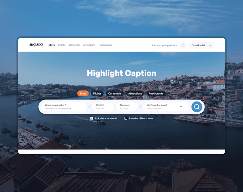 Cover image for Gupa network travel experience