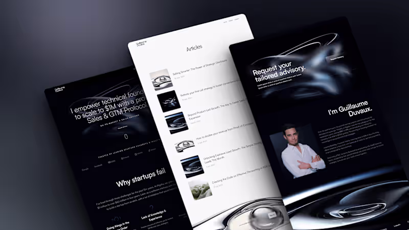 Cover image for Framer - Guillaume Duvaux