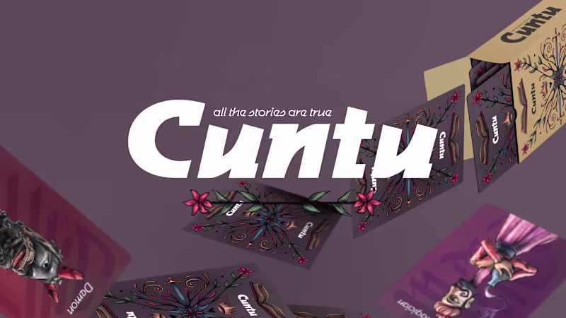 Cover image for Cuntu: All the Stories are True – Cultural Card Game