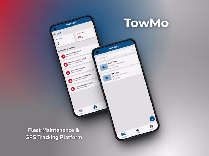 Cover image for TowMo Automated Trailer Management System