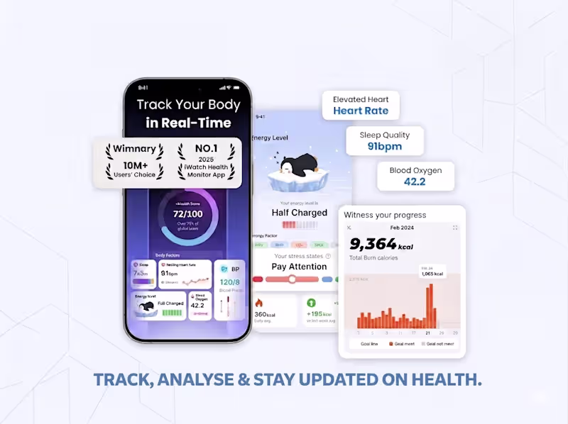 Cover image for  BodyWave: Health Tracker

◆ Context &
