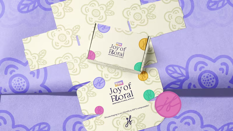 Cover image for Packaging for a Bespoke Floral Studio