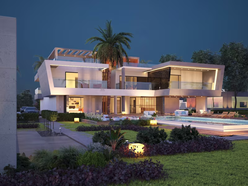 Cover image for Modern House | Exterior Rendering